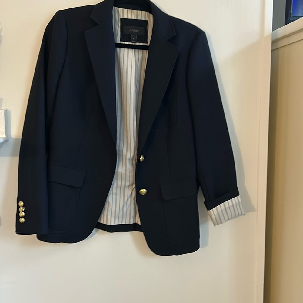 J crew navy blue blazer
